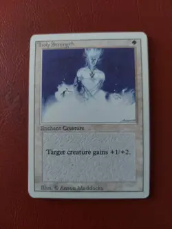 1994 Holy Strength Revised MTG Magic the Gathering NM X5 CARDS LOT - Image 1