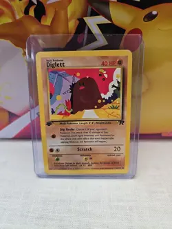 1st Edition Diglett 52/82 - Team Rocket - Pokemon Card - Near Mint (NM) - Image 1