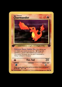2000 Pokemon TR 1st Ed: # 50 Charmander NM-MT OR BETTER - Image 1