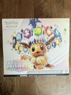 Pokemon TCG Scarlet & Violet Prismatic Evolutions Elite Trainer Box New Sealed - Image 1