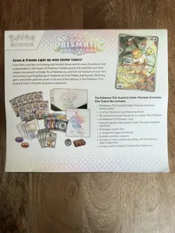 Pokemon TCG Scarlet & Violet Prismatic Evolutions Elite Trainer Box New Sealed - Image 3