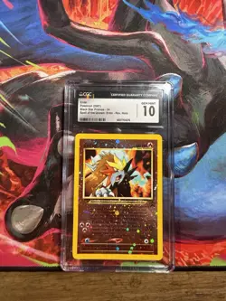 Pokemon - Entei Black Star Promo #34 Reverse Holo w/ Cosmic Swirl!- CGC 10 - Image 1