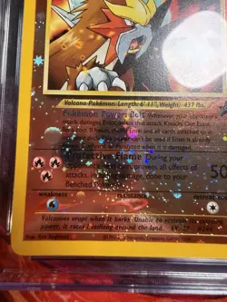 Pokemon - Entei Black Star Promo #34 Reverse Holo w/ Cosmic Swirl!- CGC 10 - Image 3