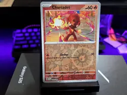 CHARCADET COMMON REVERSE HOLO 039/198 SCARLET & VIOLET POKEMON NM - Image 1