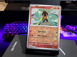 CHARCADET COMMON REVERSE HOLO 033/191 SURGING SPARKS POKEMON NM - Image 1