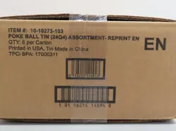 2024 Pokemon Poke Ball Tin 24Q4 Factory Sealed Box Case (e) - Image 1