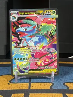 Mega Venusaur Ex 177/132 Special Illustration Rare Pokemon Mega Evolution - Image 1