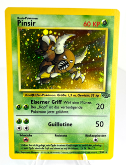 Pinsir 9/64 - Jungle - Holo - GERMAN Pokemon - NM - Image 1