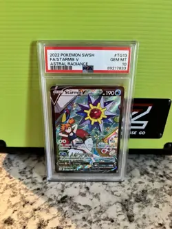 PSA 10 Pokemon TCG Starmie V Astral Radiance Full Art TG13/TG30 - Image 1