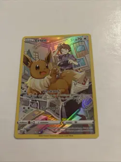 2022 Pokemon SWSH09: Brilliant Stars Trainer Gallery #TG11/TG30 Eevee NM - Image 1