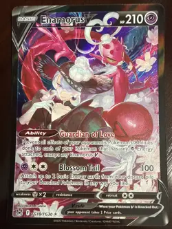 Pokemon Sword & Shield Lost Origin Enamorus V TG18/TG30 Trainer Gallery - Image 2