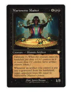 MTG - NM - Marionette Master (Retro Frame) - Commander: the Brothers' War 109 - Image 1