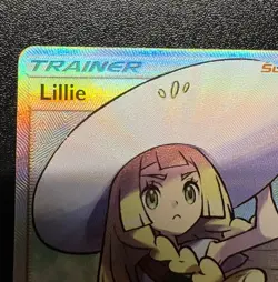 Pokemon TCG Lillie 147/149 SM Base Set Holo Full Art Ultra Rare English 2017 - Image 4