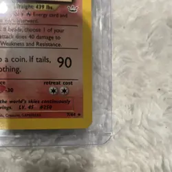 Pokemon Ho-oh 90 HP Neo Revelation 07/64 Holo Rare Basic 2000 Pokemon TCG - Image 2