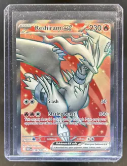 2025 Pokemon White Flare Reshiram ex Ultra Rare #158/086 - Image 1
