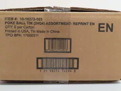 2024 Pokemon Poke Ball Tin 24Q4 Factory Sealed Box Case (c) - Image 1