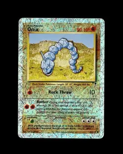 2002 Pokemon LEGENDARY COLLECTION ONIX REVERSE HOLO 84/110! LP RARE - Image 1
