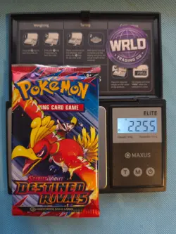 (HEAVY)🔥 22.55g Pokemon TCG Destined Rivals Booster Pack Sealed✅ - Image 1