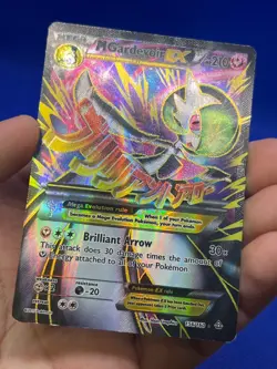 Pokemon XY Primal Clash Mega M Gardevoir EX 156/160 Full Art Ultra Rare MP - Image 3