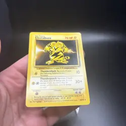 Pokemon TCG Electabuzz 20/102 Rare Unlimited Base Set Unlimited Non Holo NM -j - Image 5