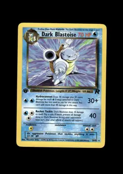 2000 Pokemon TR 1st Ed: # 20 Dark Blastoise Non Holo NM-MT OR BETTER - Image 1