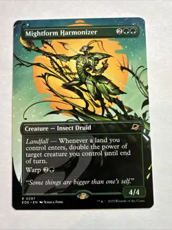 MtG EOE Mightform Harmonizer #297 Borderless Non-Foil - Image 1