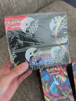 EMPTY Lot Pokemon Phantasmal Flames Booster Box + Booster Bundles - Image 3