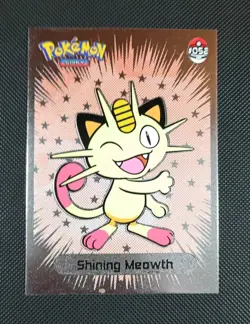 Pokemon 2024 Shiny Infinity Set Shining Meowth 052 Peru US Seller Silver Foil - Image 1