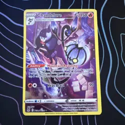 Pokemon TCG Chandelure Lost Origin Trainer Gallery Ultra Rare TG04/TG30 - Image 1
