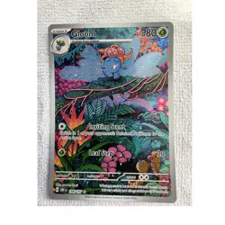The Pokemon Company Gloom 198/197 SV03 Obsidian Flames Illustration Rare Holo - Image 1