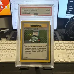 Pokemon 1st Edition PSA 9 Computer Search 071/102 Base Set (Shadowless) - Image 1