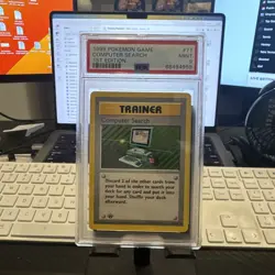 Pokemon 1st Edition PSA 9 Computer Search 071/102 Base Set (Shadowless) - Image 2
