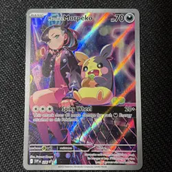 Pokemon Marnie's Morpeko 206 Scarlet & Violet Promo Full Art Holo 70 HP Electric - Image 1