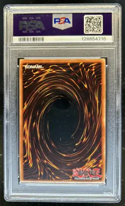 2003 Yu-Gi-Oh Labyrinth of Nightmare 1st Edition Dark Necrofear #LON-065 PSA 8 - Image 2