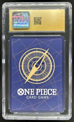 2025 One Piece Monkey D. Garp Rare Alt Art Pristine #OP13-016 CGC 10 - Image 2