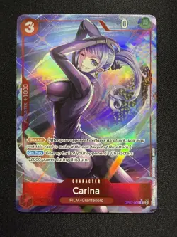 One Piece EN OP07-005 Carina Alt Art NM - Image 1