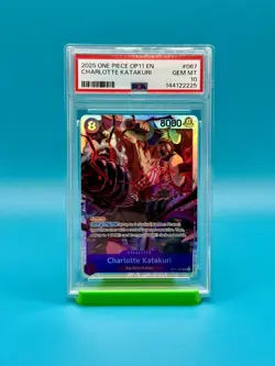 PSA 10 - 2025 ONE PIECE OP11 CHARLOTTE KATAKURI 67 - Image 1