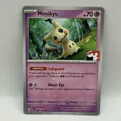 Pokemon TCG Mimikyu 097/193 Prize Pack Series Cards Regular - Rare Prize Pack - Image 4