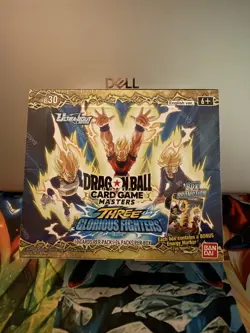 Dragon Ball Super Card Game Three Glorious Fighters Sealed Box Eng Box #12 - Image 3