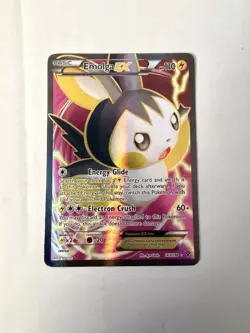 Emolga Ex 143/146 XY Full Art Base Set Ultra Rare Holo 2014 Pokemon Card - Image 1