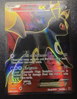 Pokemon Umbreon EX Full Art Ultra Rare Holo Fates Collide 119/124 English Card - Image 2