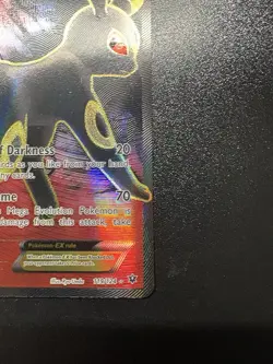Pokemon Umbreon EX Full Art Ultra Rare Holo Fates Collide 119/124 English Card - Image 4