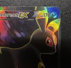 Pokemon Umbreon EX Full Art Ultra Rare Holo Fates Collide 119/124 English Card - Image 5