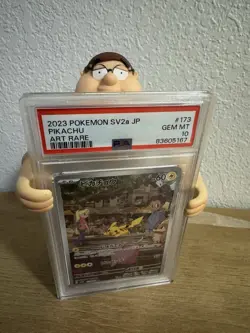 Pokemon Pikachu TCG Japanese Card 173/165 Scarlet & Violet 151 SV2a PSA 10 - Image 1