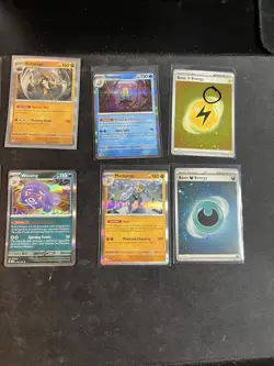 Pokemon 151 ALL Rare And HOLOS ENERGY HOLOS SWIRLS 14 CARDS CHANSEY Gyarados TCG - Image 5