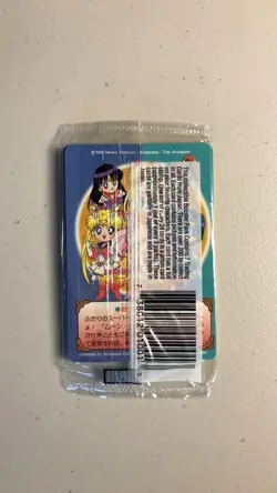 One Sealed Vintage Pack x7 Cards 1993 - 1995 Sailor Moon Carddass Bandai - 119 - Image 2