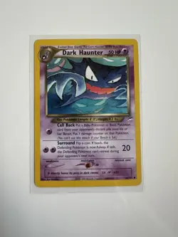 Pokemon Dark Haunter TCG Card Neo Destiny 36/105 Regular Card - Image 1