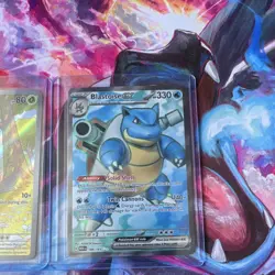 Pokemon Charizard, Blastoise, Nidoking EX Secret Rare Holo Lot English 5 Cards - Image 4
