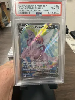 Origin Forme Palkia V SWSH253 SWSH: Promo Cards Holo 253 PSA 10 - Image 1