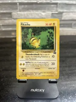 Pikachu - Black Star Promo #27 “Bumblebee” - Vintage 1999 WOTC Pokemon Card - Image 1